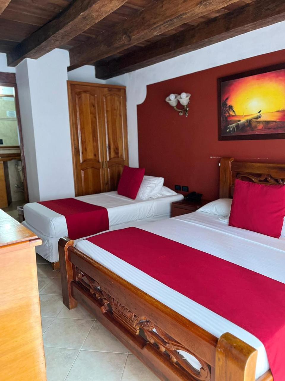Hotel Don Pedro De Heredia Cartagena Kültér fotó